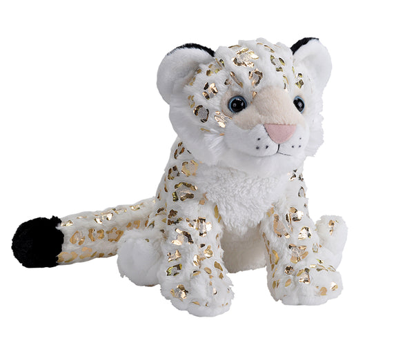 25510 Foilkins Snow Leopard Stuffed Animal Plush Toy