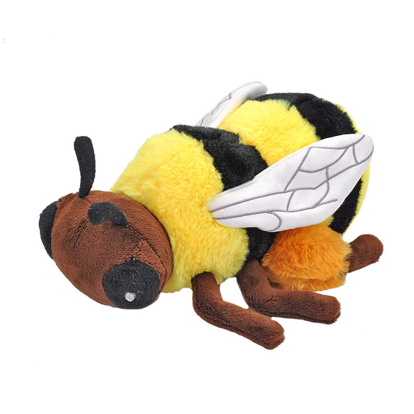 25965 8 in. Ecokins Mini Bee Stuffed Animal Gift for Kids Plush Toy