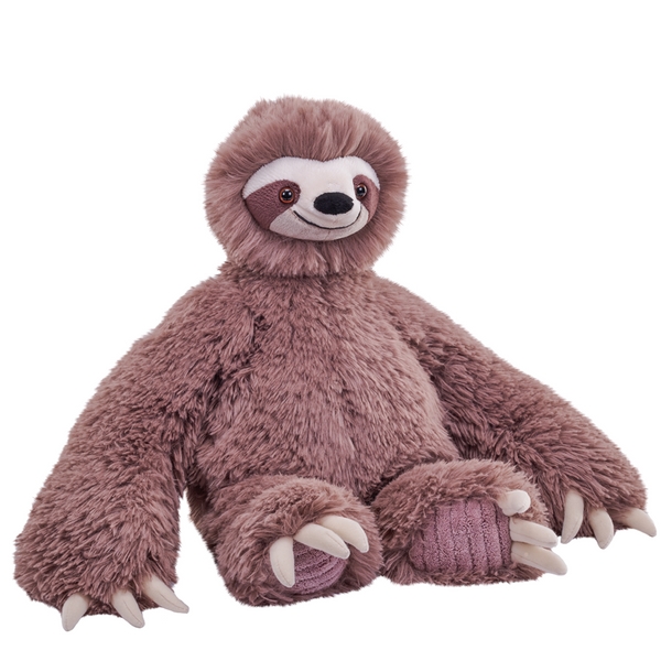 27564 15 in. Snuggleluvs Sloth Stuffed Animal Plush Toy