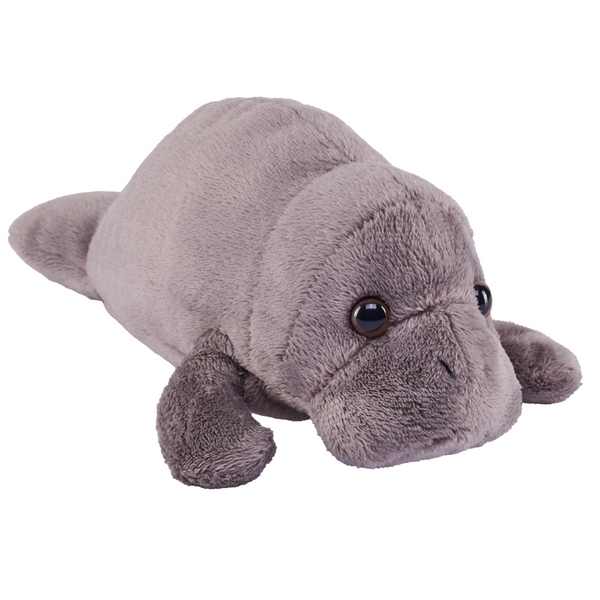 27770 5 in. Pocketkins Eco Manatee Stuffed Animal Plush Toy