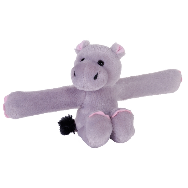 28004 8 in. Huggers Hippo Stuffed Animal Plush Toy