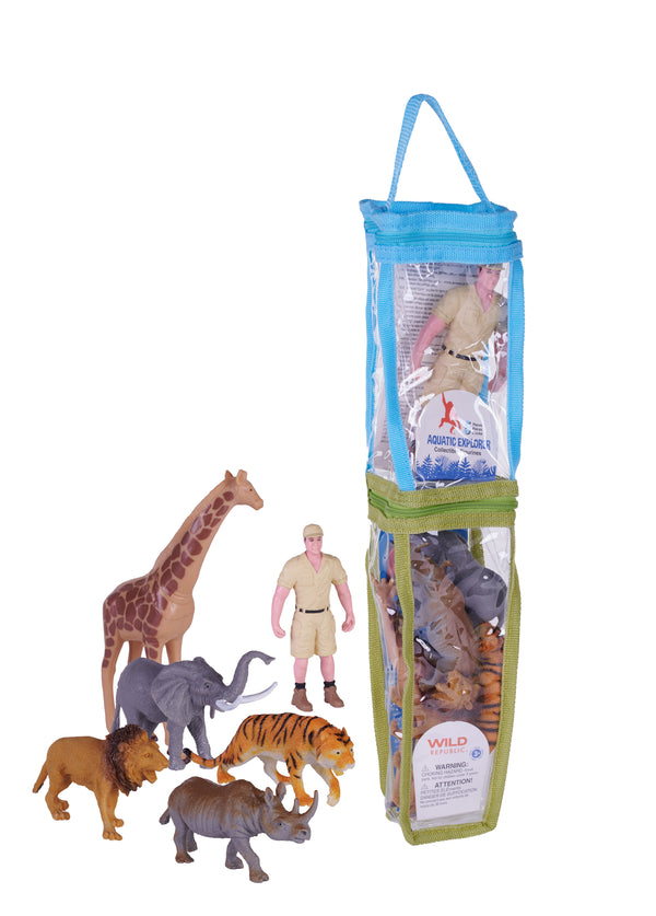 Picture of Wild Republic 28435 Nature Tube Double Diver Animal Care Specialist Figurines