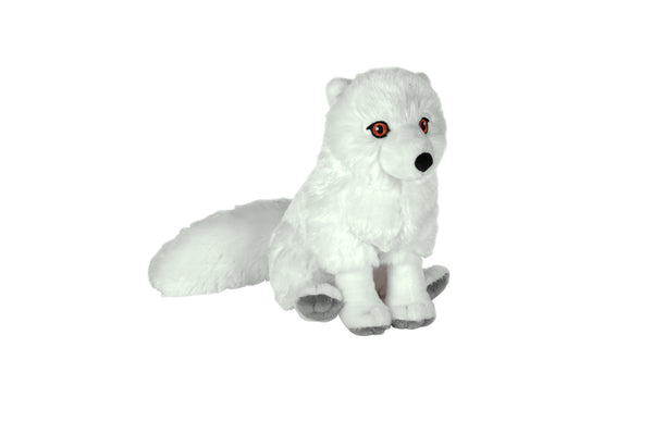 28488 12 in. Cuddlekins Eco Arctic Fox Stuffed Animal Plush Toy