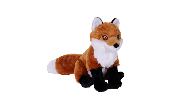 28503 12 in. Cuddlekins Eco Red Fox Stuffed Animal Plush Toy