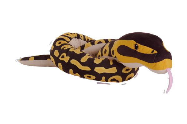 28523 54 in. Snakesss Eco Ball Python Stuffed Animal Plush Toy