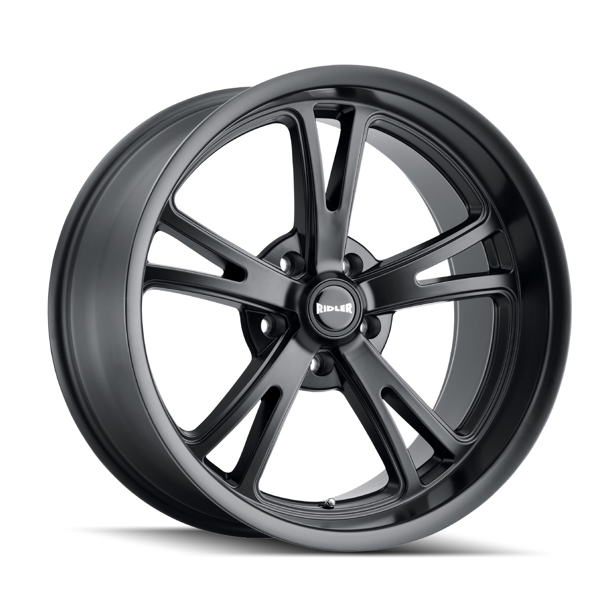 606-22112MB Type 606 Matte Black Wheel - 22 x 10.5 in., 5-120 mm, 40 mm Offset, 72.62 mm