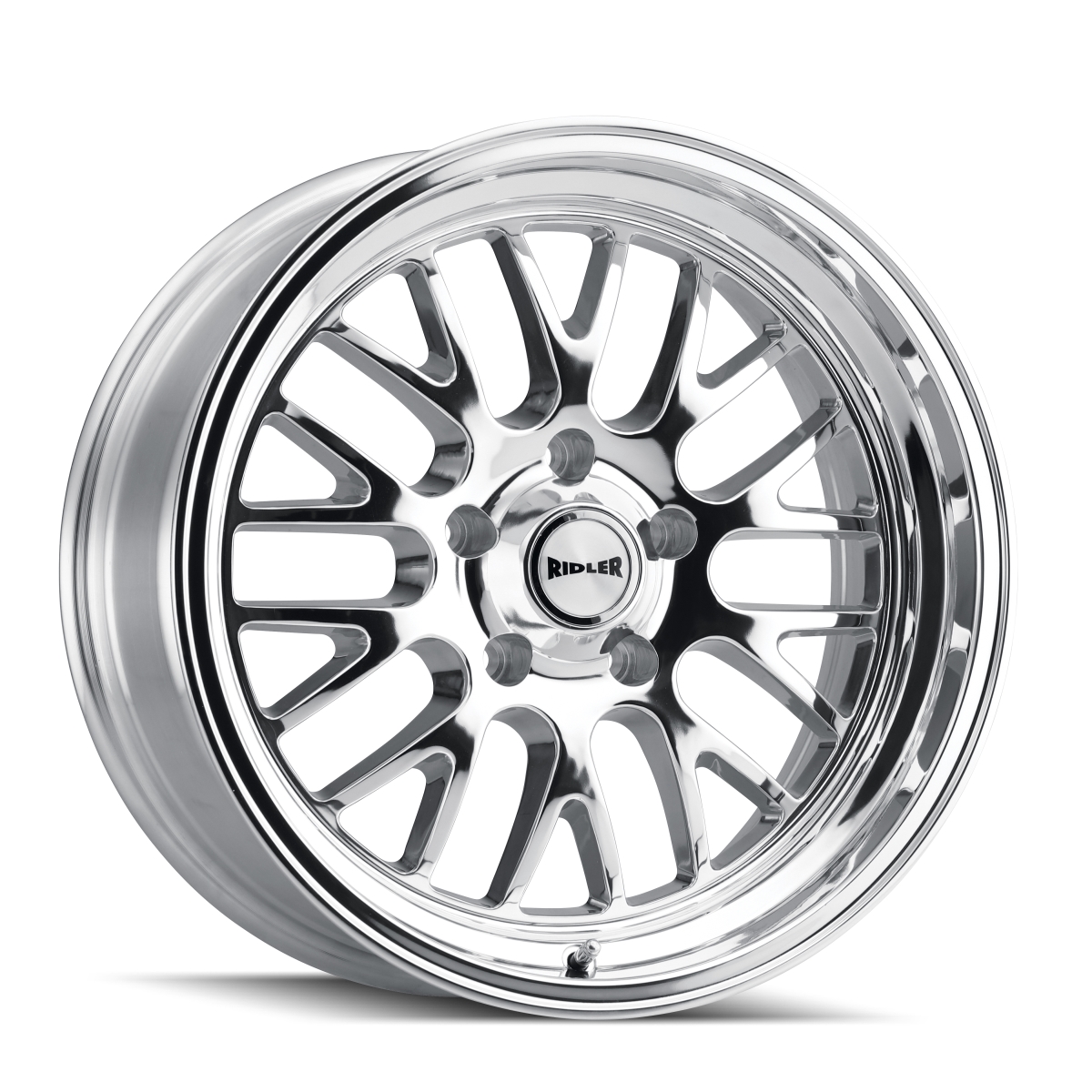 607-8961P Type 607 Polished Wheel - 18 x 9.5 in., 5-120.65 mm, 6 mm Offset, 83.82 mm