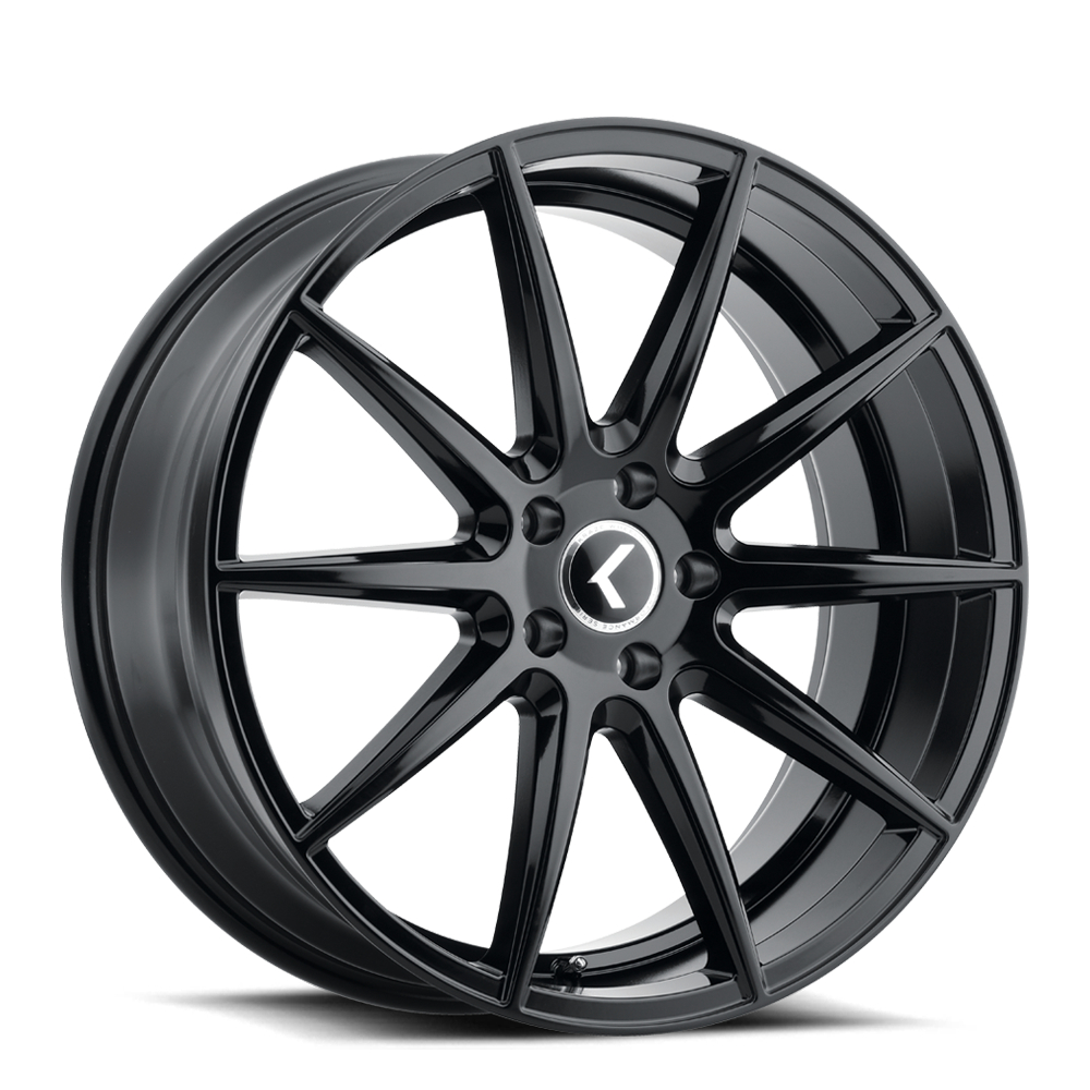 KR194-2812GB38 KR194 Cosmos Gloss Black Wheel - 20 x 8.5 in., 5-120 mm, 38 mm Offset, 74.1 mm