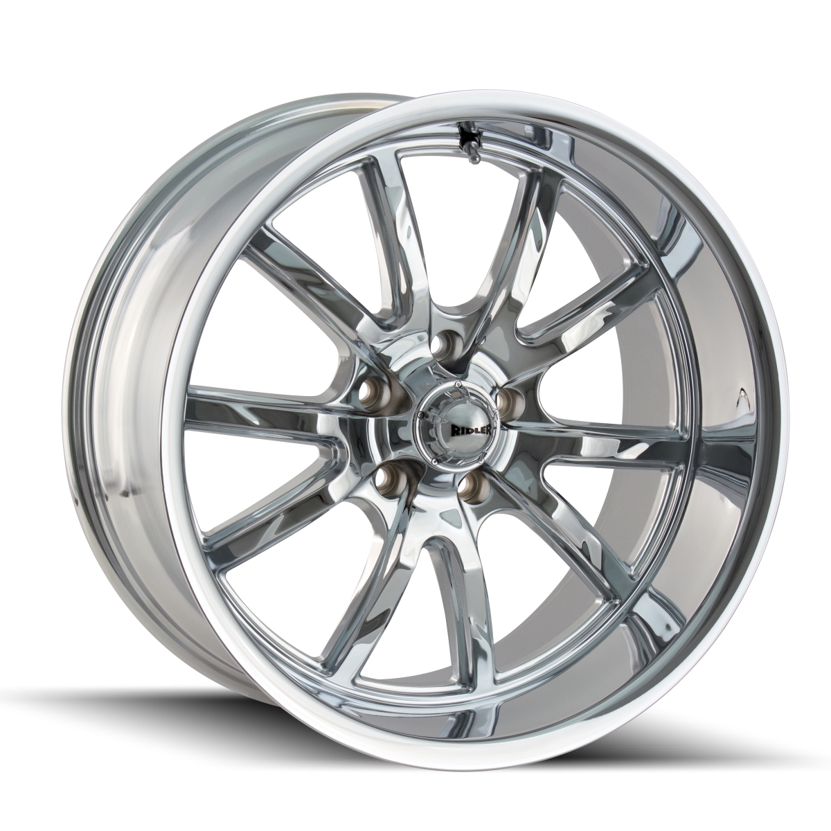 650-2173C Type 650 Chrome Wheel - 20 x 10 in., 5-127 mm, 83.82 mm