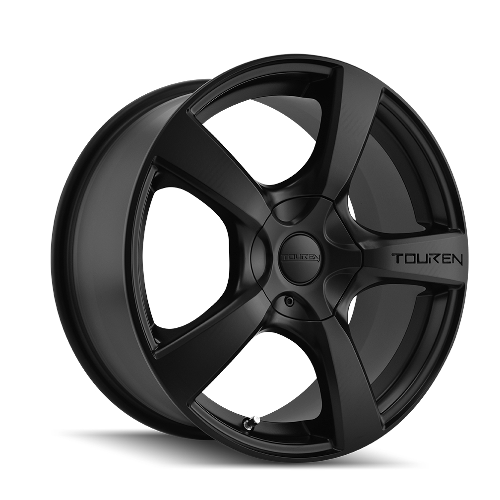 3190-7714MB TR9 3190 Matte Black Wheel - 17 x 7 in., 5-108 & 5-114.3 mm, 42 mm Offset, 72.62 mm