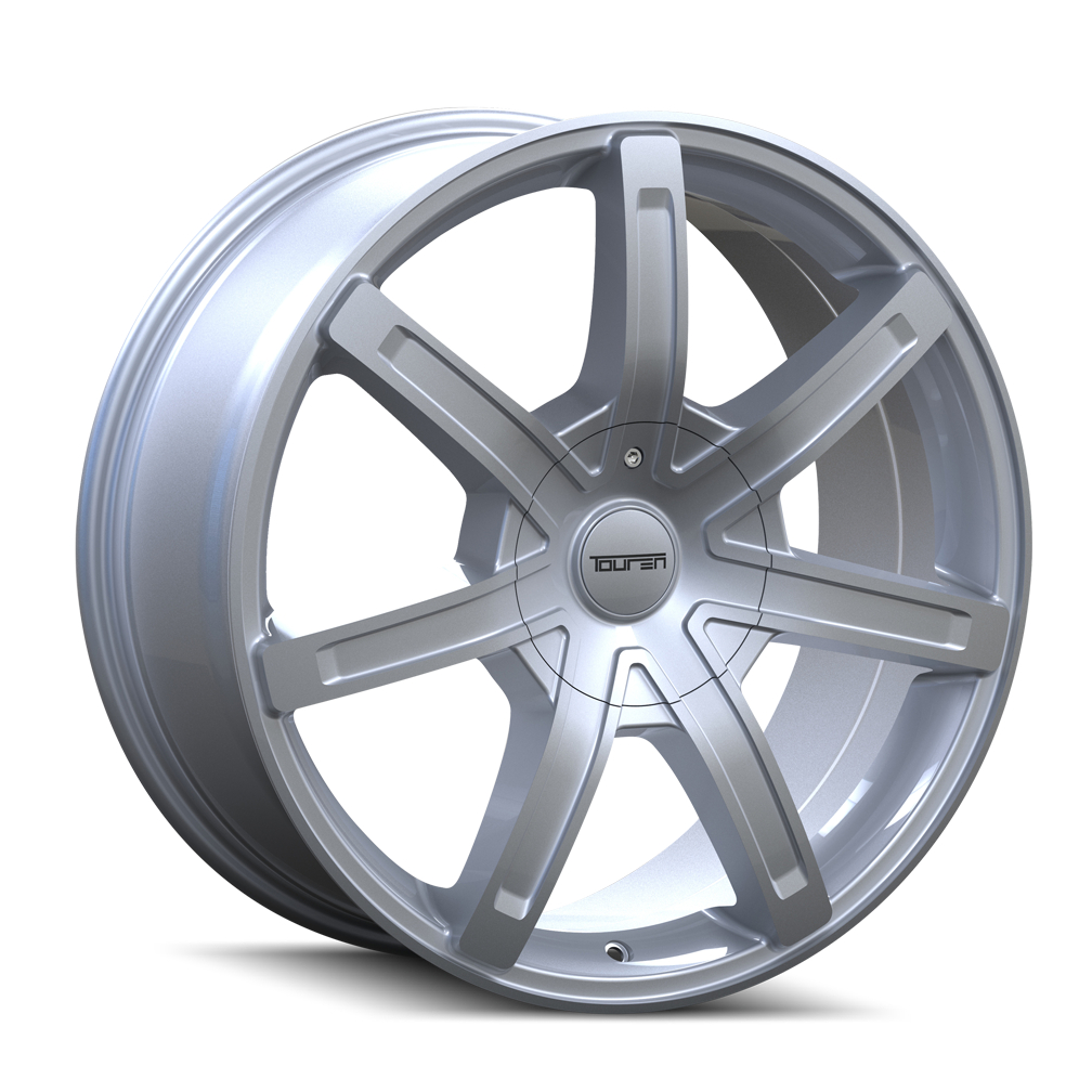 3265-2814S TR65 3265 Gloss Silver Wheel - 20 x 8.5 in., 5-108 & 5-114.3 mm, 35 mm Offset, 72.62 mm