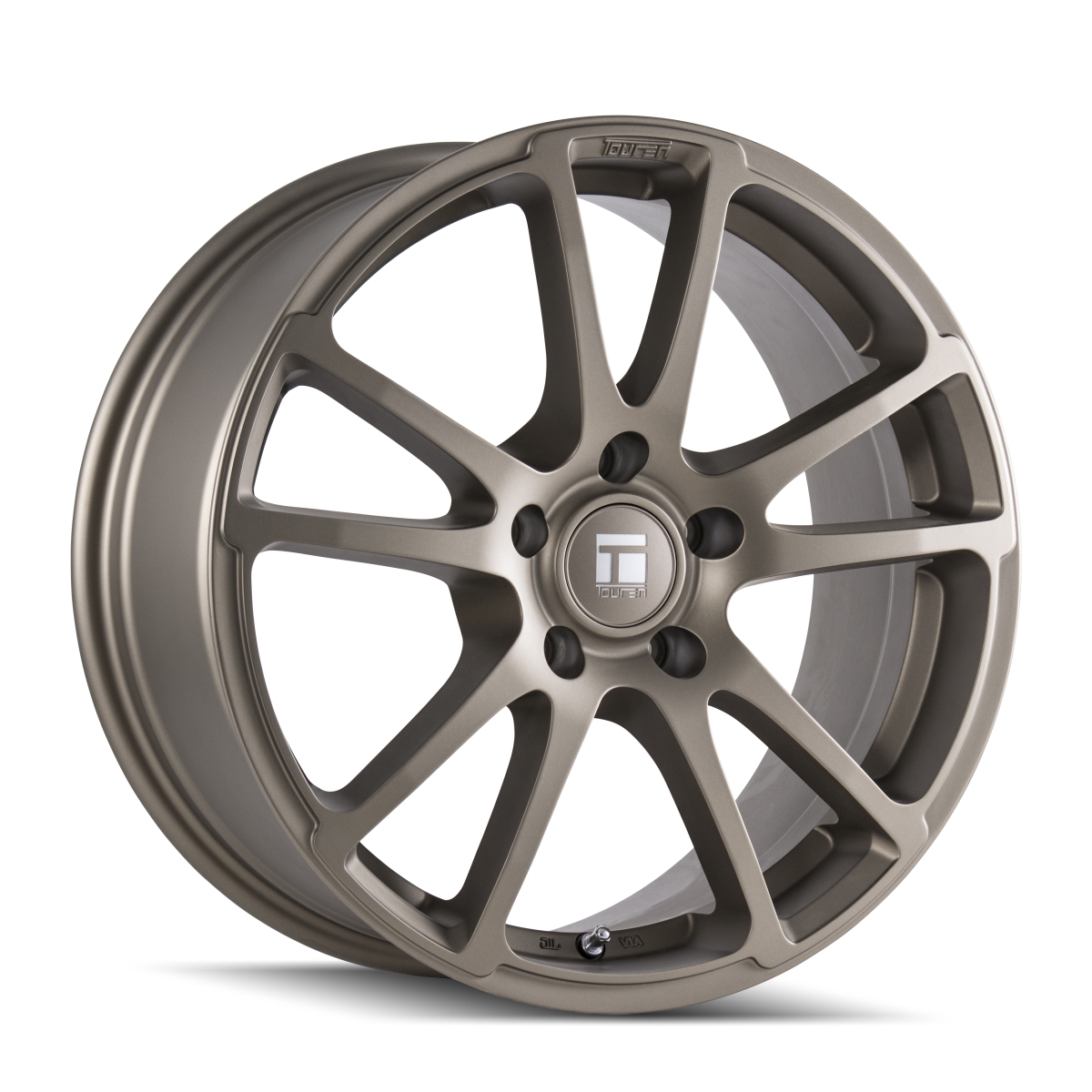 3503-2165MBZ40 Tf03 3503 Matte Bronze Wheel - 20 x 10 in., 5-114.3 mm, 40 mm Offset, 72.6 mm