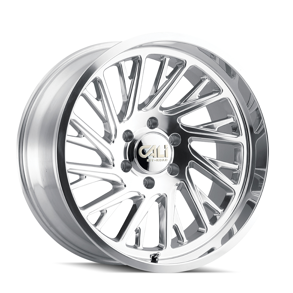 9114-2170P Purge 9114 Polished Wheel - 20 x 10 in., 8-170 mm, -25 mm Offset, 125.2 mm
