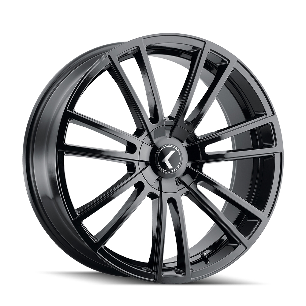 KR183-8818GB40 Spectra 183 Gloss Black Wheel - 18 x 8 in., 5-115 & 5-120 mm, 40 mm Offset, 74.1 mm