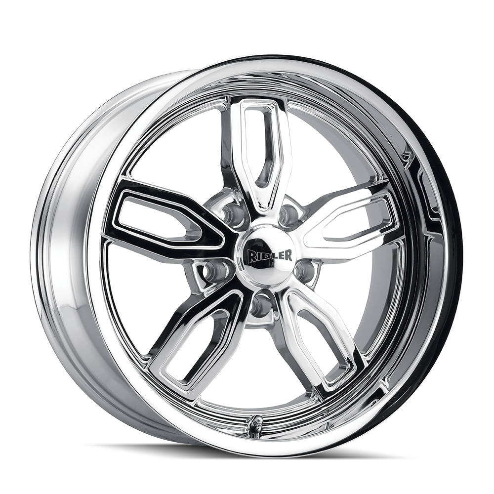 608-2161C 608 Chrome Wheel - 20 x 10 in., 5-120.65 mm, 72.62 mm