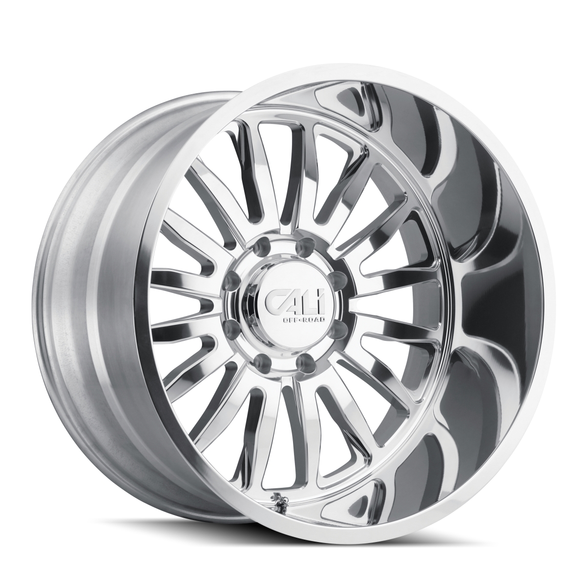 9110-2178P Summit 9110 Polished Wheel - 20 x 10 in., 8-180 mm, -25 mm Offset, 124.1 mm