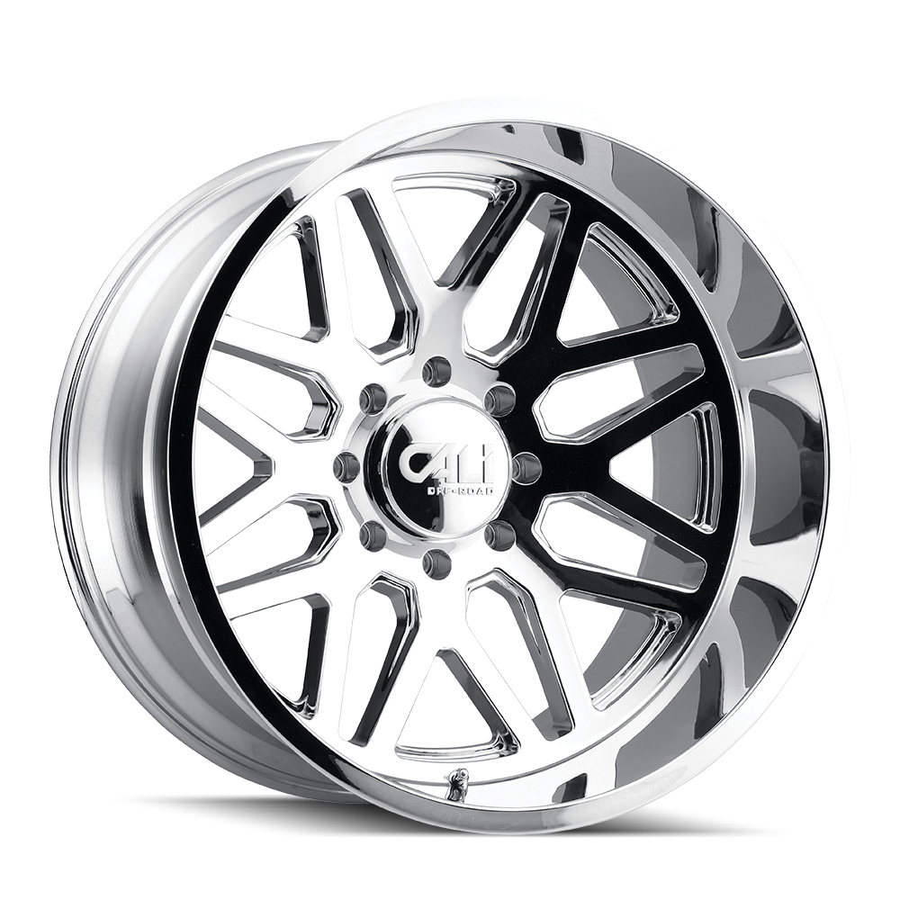 9115-2136C Invader 9115 Chrome Wheel - 20 x 10 in., 6-135 mm, -25 mm Offset, 87.1 mm