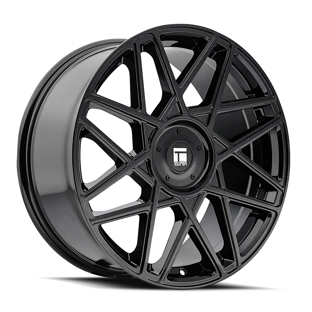 3266-8809GB35 TR66 3266 Gloss Black Wheel - 18 x 8 in., 5-112 & 5-120 mm, 35 mm Offset, 74.1 mm