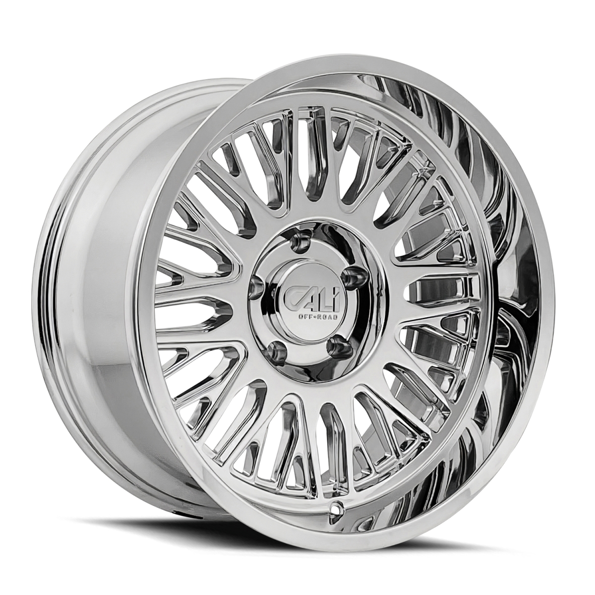 9116-2173C Vertex 9116 Chrome Wheel - 20 x 10 in., 5-127 mm, -25 mm Offset, 78.1 mm