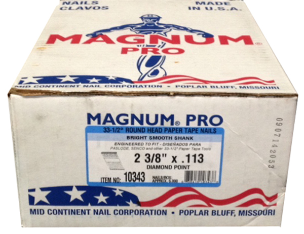 Magnum Smooth Brite Paper Tape, 2.375 x 113 in. - 5000 Count