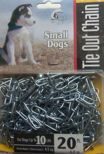 Picture of Boss Pet Products 53020 Dog Chain - Small with Snap - 20 ft.