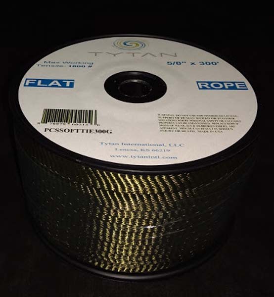 PCSSOFTTIE300G Pcssofttie3Oog Woven Poly Webbing, 0.625 in. x 300 ft.