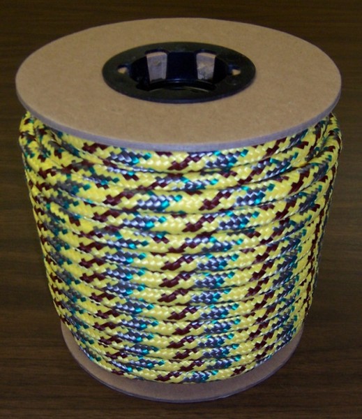Diamond Braided Rope, 0.25 in. x 100 ft.