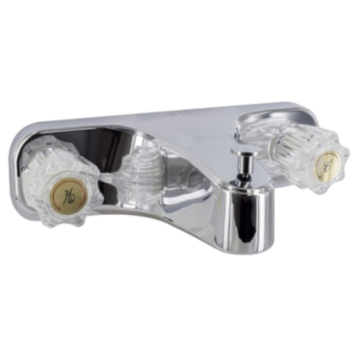 Tub with Shower Spout Diverter Plastic, Chrome