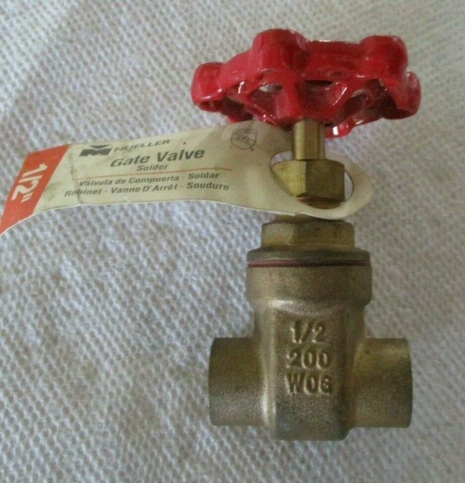 Valve Gate 0.5 in. Sweat