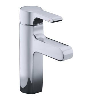 Lavatory Faucet 2-Metal Lvr Handle with Pu, Chrome
