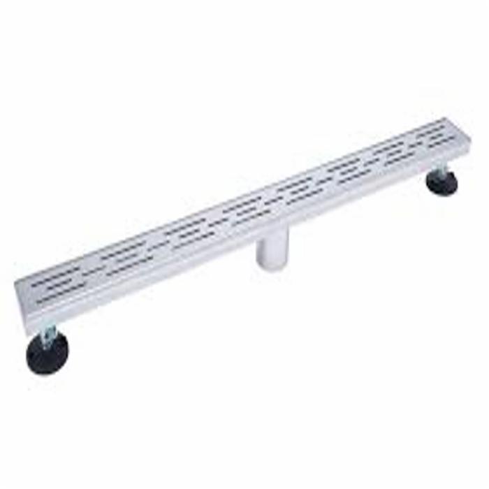 24 in. Linear Shower Drain, Chrome