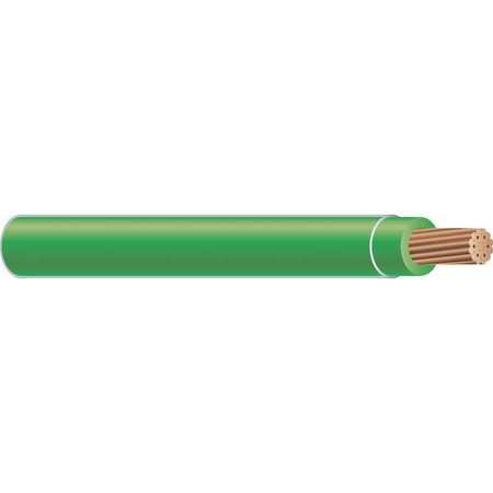 4 Awg Thhn Strand Wire, Green - 500 ft. - Pack of 500