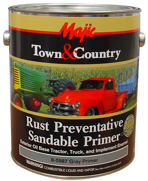 8-097-1 Town & Country Enamel - Gray Primr Galvanized - Pack of 2