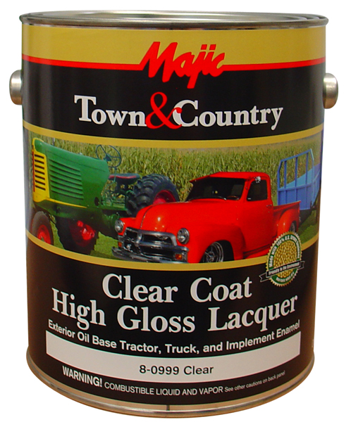 Town & Country Lacquer - High Gloss Clear Quart
