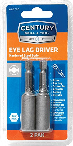 Picture of Century Drill & Tool 68700 Eye Lag Driver&#44; 0.25 x 2.75 in. Shank - Pack of 2
