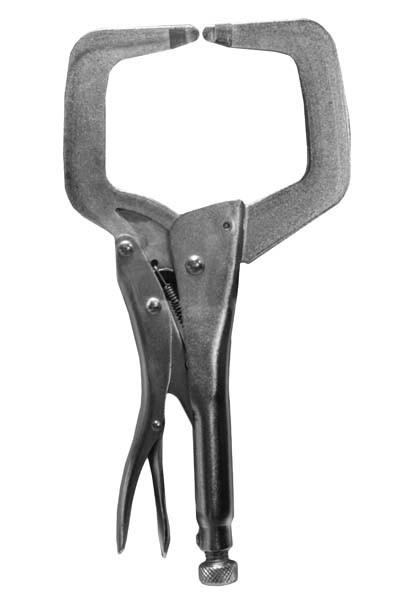 72590 Pliers Locking C-Clamp Fix Jaw, 11 in.