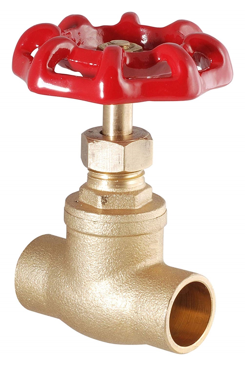 Stop Valve Sweat 0.75 in. Brass