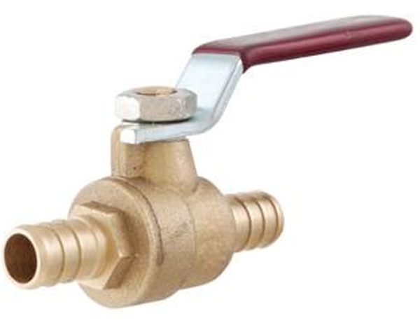 Pex Ball Valve Stand Port Low Lead - 0.5 in.