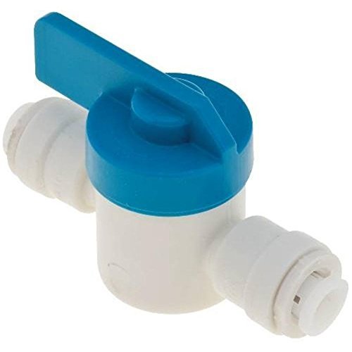 Plastic 0.375 O.D x 0.375 O.D in. Valve