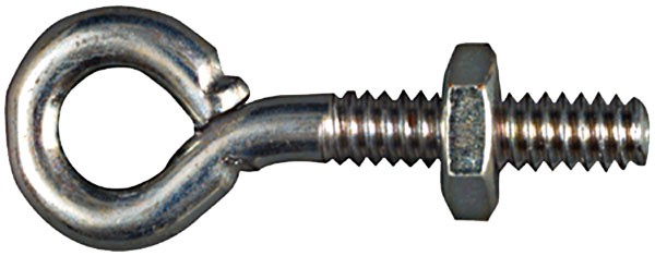 Eye Bolt 0.5 x 8 in. Zinc Plated - Pack of 10