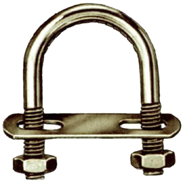 65211 U-Bolt Xtra Long Galvanized 0.31 x 1.75 x 4.25 in. Zinc Plated