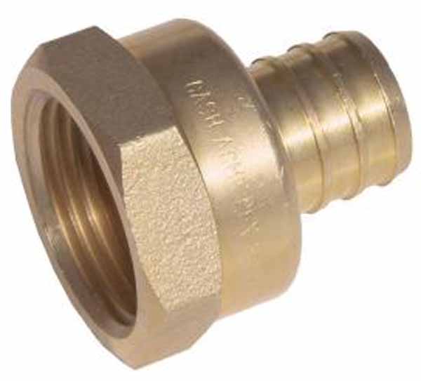 UC072LF Thread Adapter 0.5 in. x 0.5 in. Fnpt Bulk