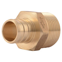 UC134LF 0.75 x 0.75 in. Mnpt Male Adapter Bulk