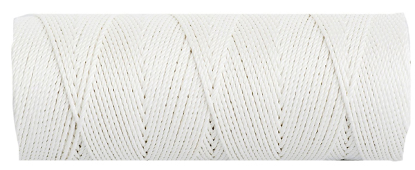 No. 9 x 575 ft. Twisted Nylon, White - 4 oz