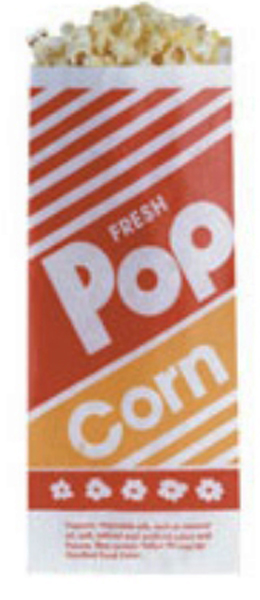 Picture of Katom 231-2053 Popcorn Bags&#44; 1 oz - Pack of 1000