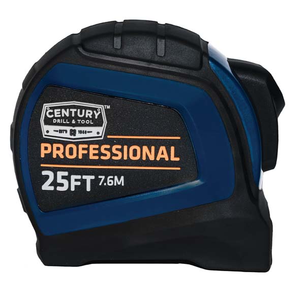 Picture of Century Drill & Tool 72828 Pro Grade Tape Measure&#44; 25 ft. x 1 in.