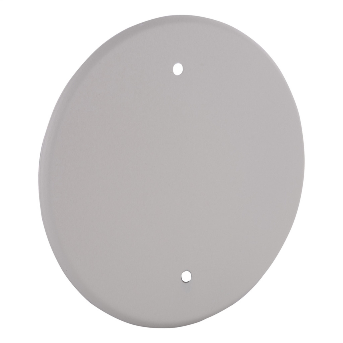 Box Cover, Fan Box Type, 1 Gang, Steel, Flat Cover Type