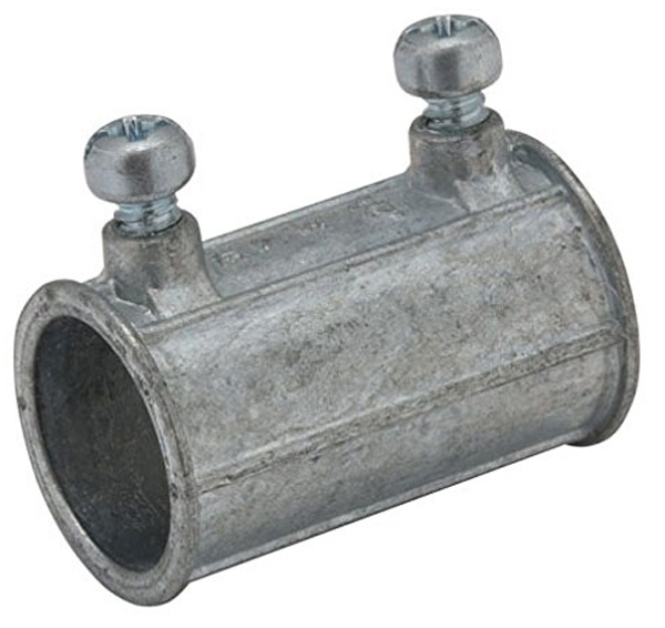 Emt Set Screw Coup Zinc - 0.75 in.