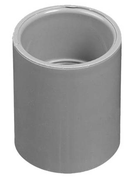 CP40 233408 PVC Coupling - 4 in -  KRALOY FITTINGS