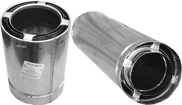 Picture of Airjet 8S2 Chimney Pipe - 8 in. x 2 ft.
